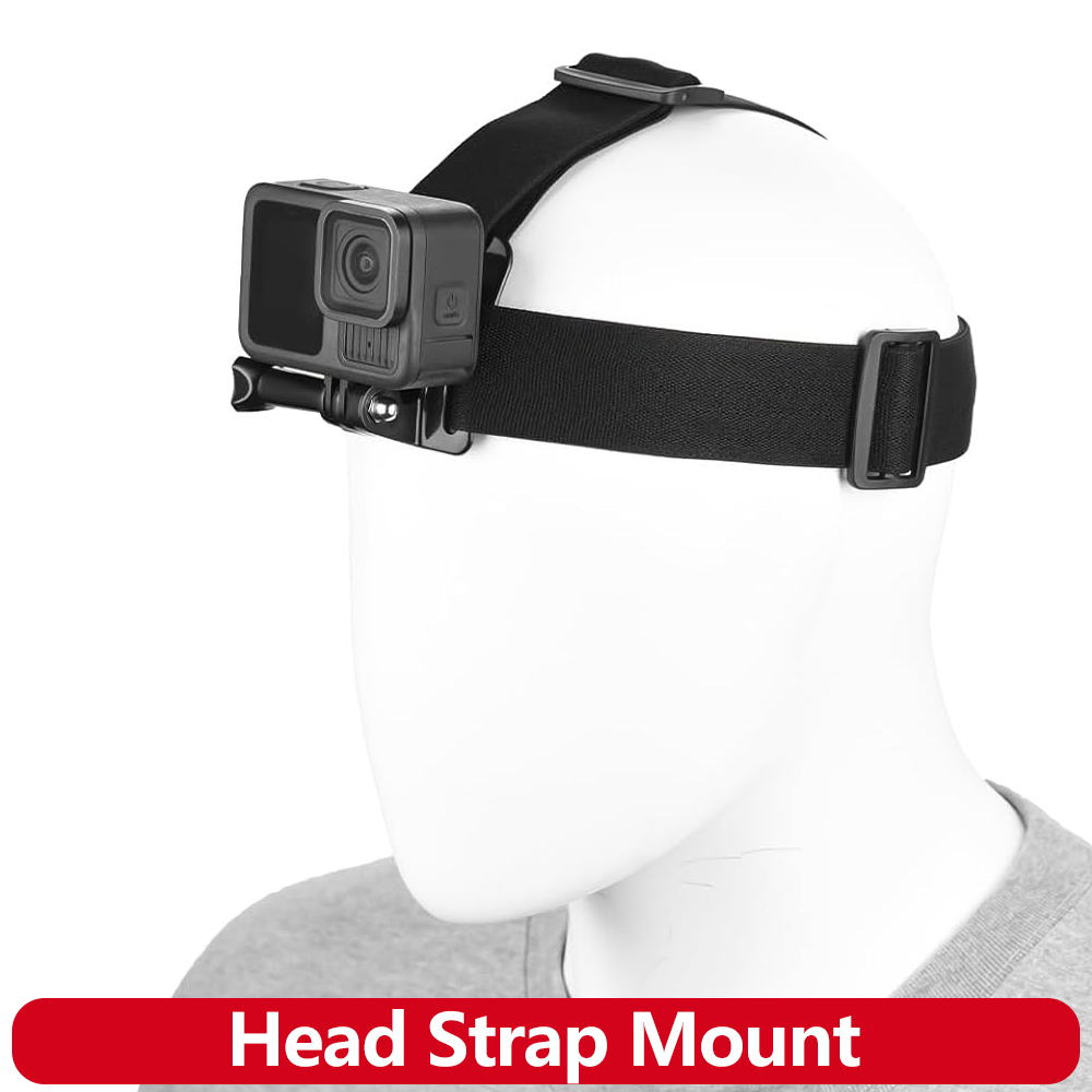 Drone Camera Action - Head Strap Mount Headband Belt Holder
