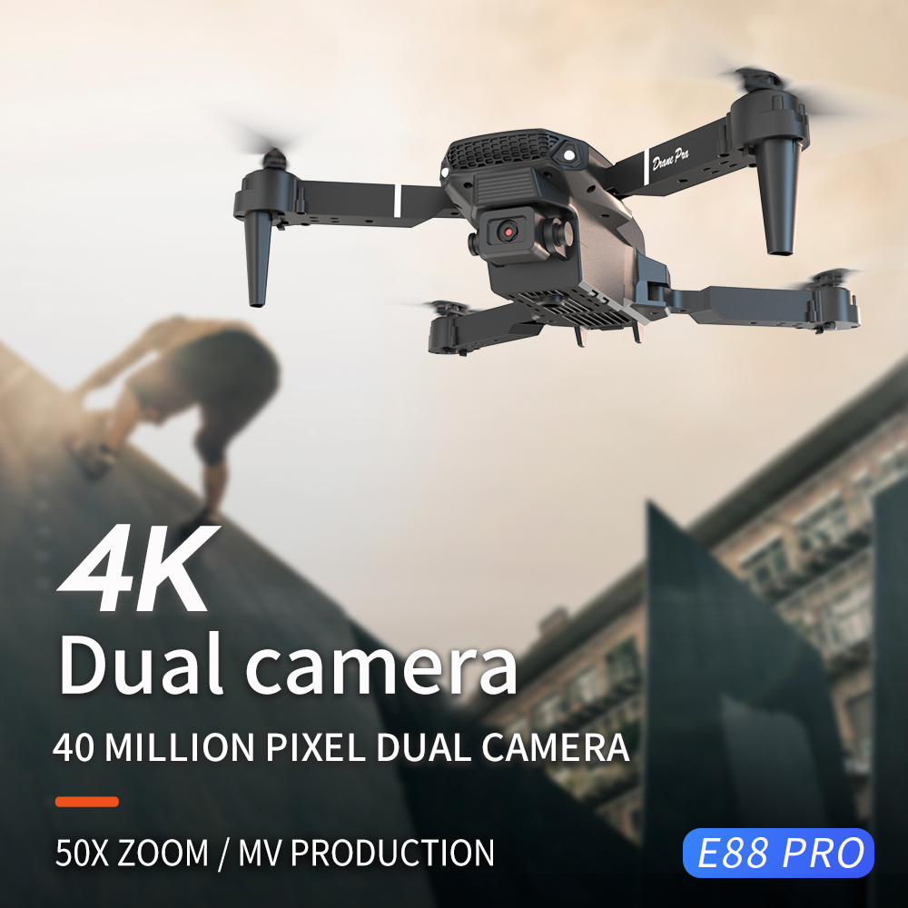 2026 NEW E88 Professional HD 4 - Drone Camera Wide Angle บทวิจารณ์และราคา