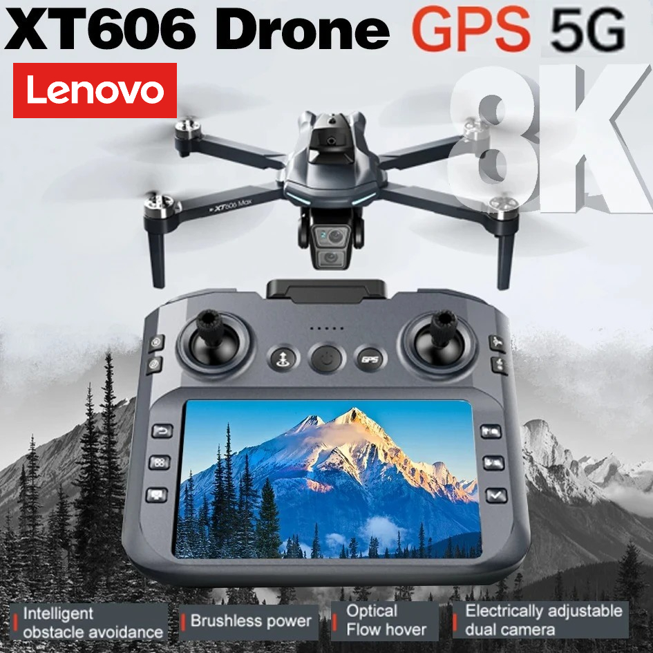 Lenovo XT606 Drone Professiona - Drone Camera Thermal บทวิจารณ์และราคา
