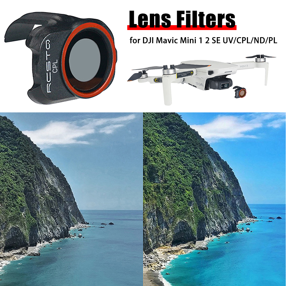 For DJI Mini 2 Camera Lens Fil - Drone Camera Filter บทวิจารณ์และราคา