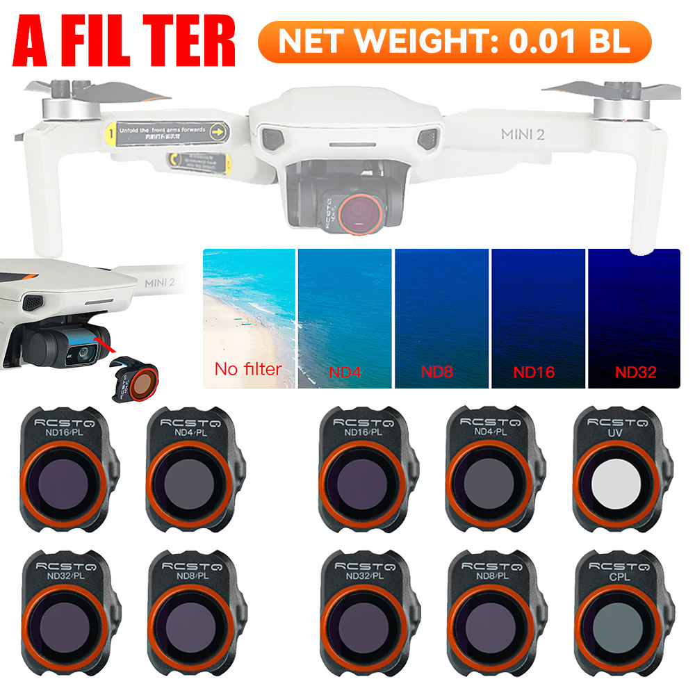 For DJI Mini 2 Camera Lens Fil - Drone Camera Filter บทวิจารณ์และราคา