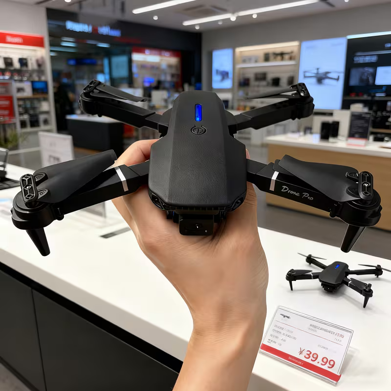 New E88Pro RC Drone 4K Profess - Drone Camera Wide Angle บทวิจารณ์และราคา