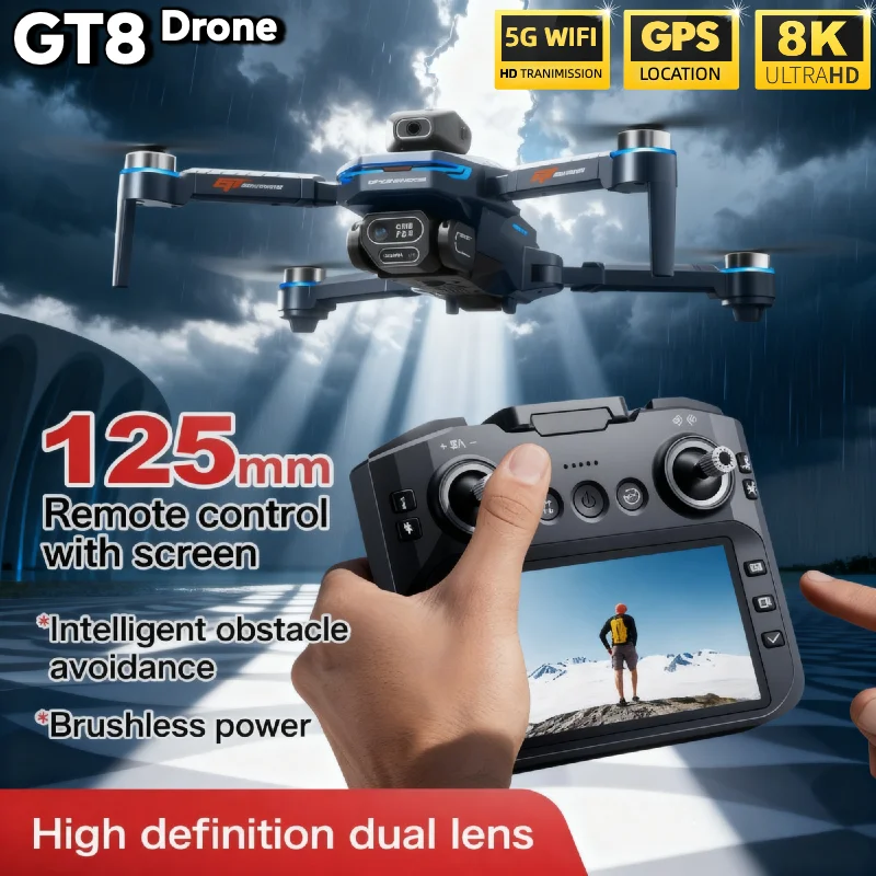 HOT For LSRC GT8 Drone 4K Prof - Drone Camera 4K บทวิจารณ์และราคา