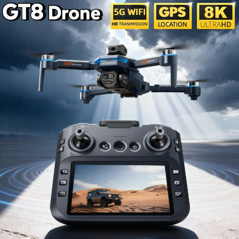 HOT For LSRC GT8 Drone 4K Prof - Drone Camera 4K บทวิจารณ์และราคา