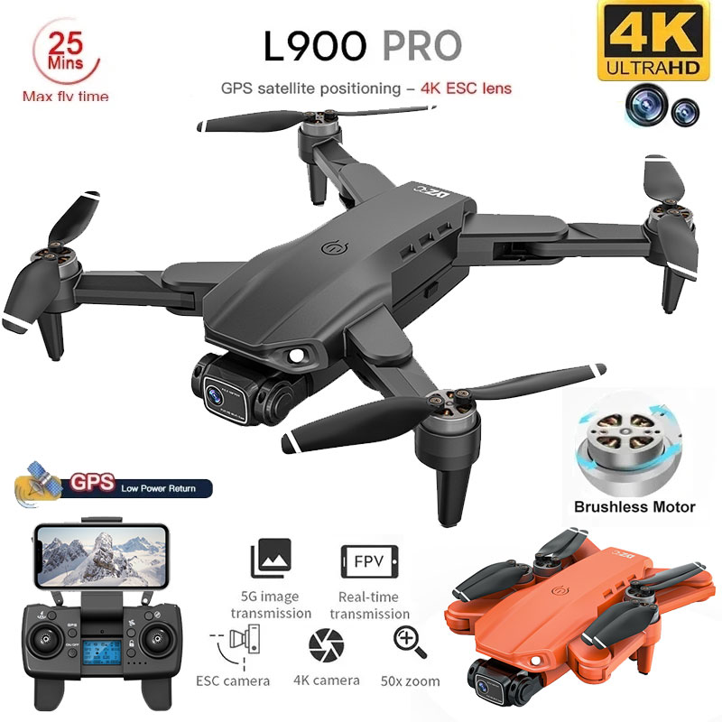 L900 Pro GPS Drone 4K Professi - Drone Camera 4K บทวิจารณ์และราคา