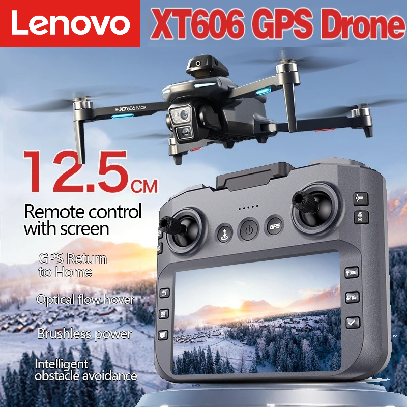 Lenovo XT606 MAX GPS Drone 4k  - Drone Camera Thermal บทวิจารณ์และราคา