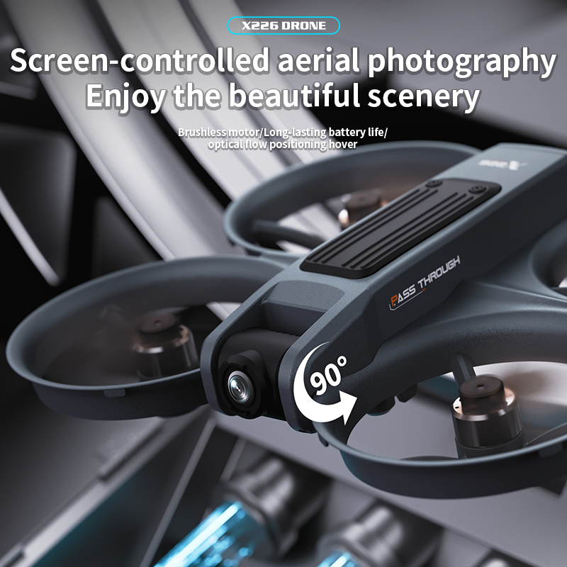 NEW X226 RC Drone 2.4G 5G WIFI - Drone Camera 4K บทวิจารณ์และราคา