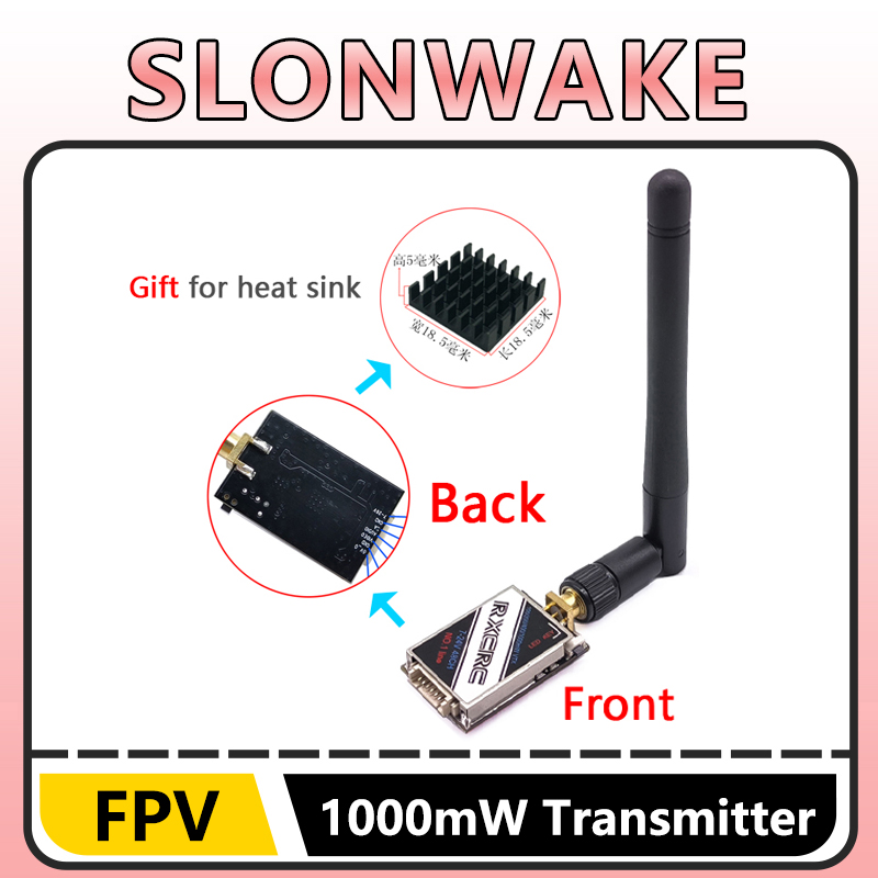 SLONWAKE  5.8G 48CH 1W VTX 100 - Drone Camera Lens บทวิจารณ์และราคา