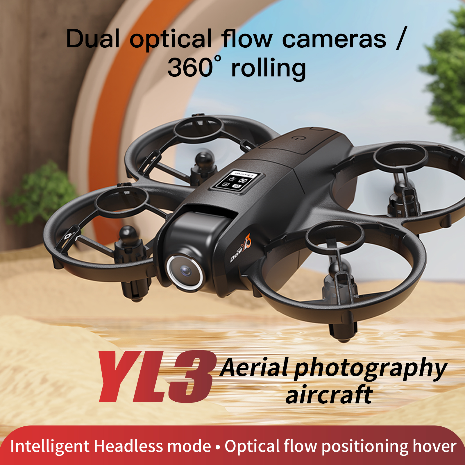 YL3 Remote-Controlled Drone wi - Drone Camera Lens บทวิจารณ์และราคา