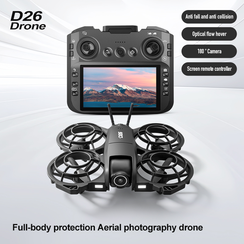 D26 Drone 4K Aerial HD 180° Ca - Drone Camera Night Vision บทวิจารณ์และราคา