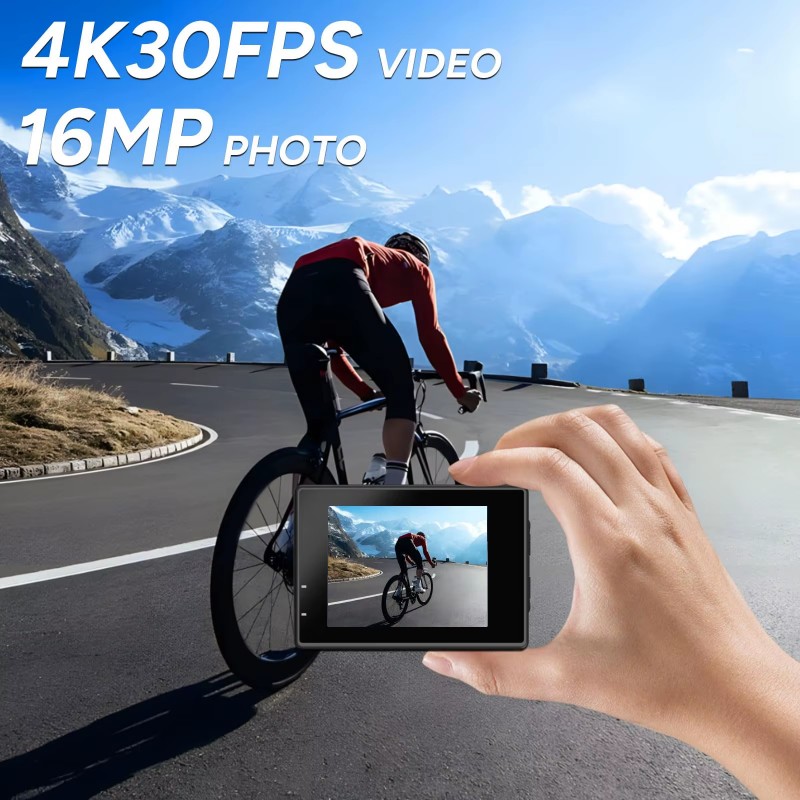 Dual Screen-SJ4000 SJCAM Helme - Drone Camera Action บทวิจารณ์และราคา