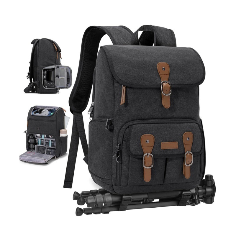 DSLR dual-shoulder camera bag, - Drone Camera Waterproof บทวิจารณ์และราคา