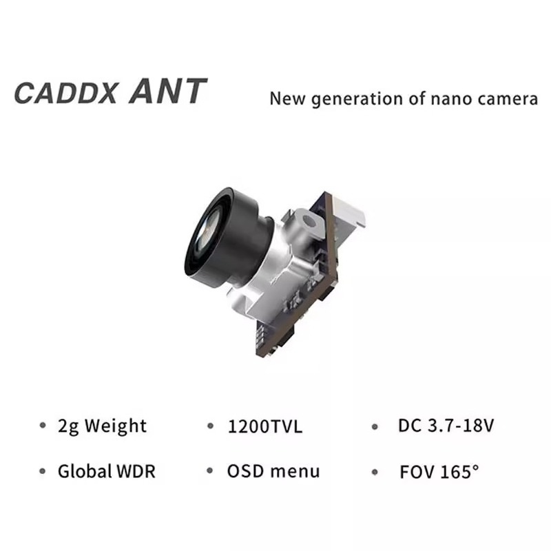 CADDX Snail Nano FPV Camera wi - Drone Camera Lens บทวิจารณ์และราคา