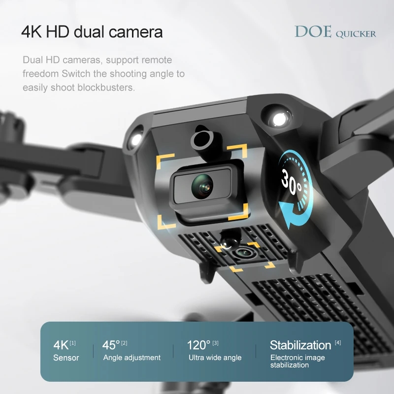 New 4DRC V23 Mini Drone 4K Pro - Drone Camera 4K บทวิจารณ์และราคา