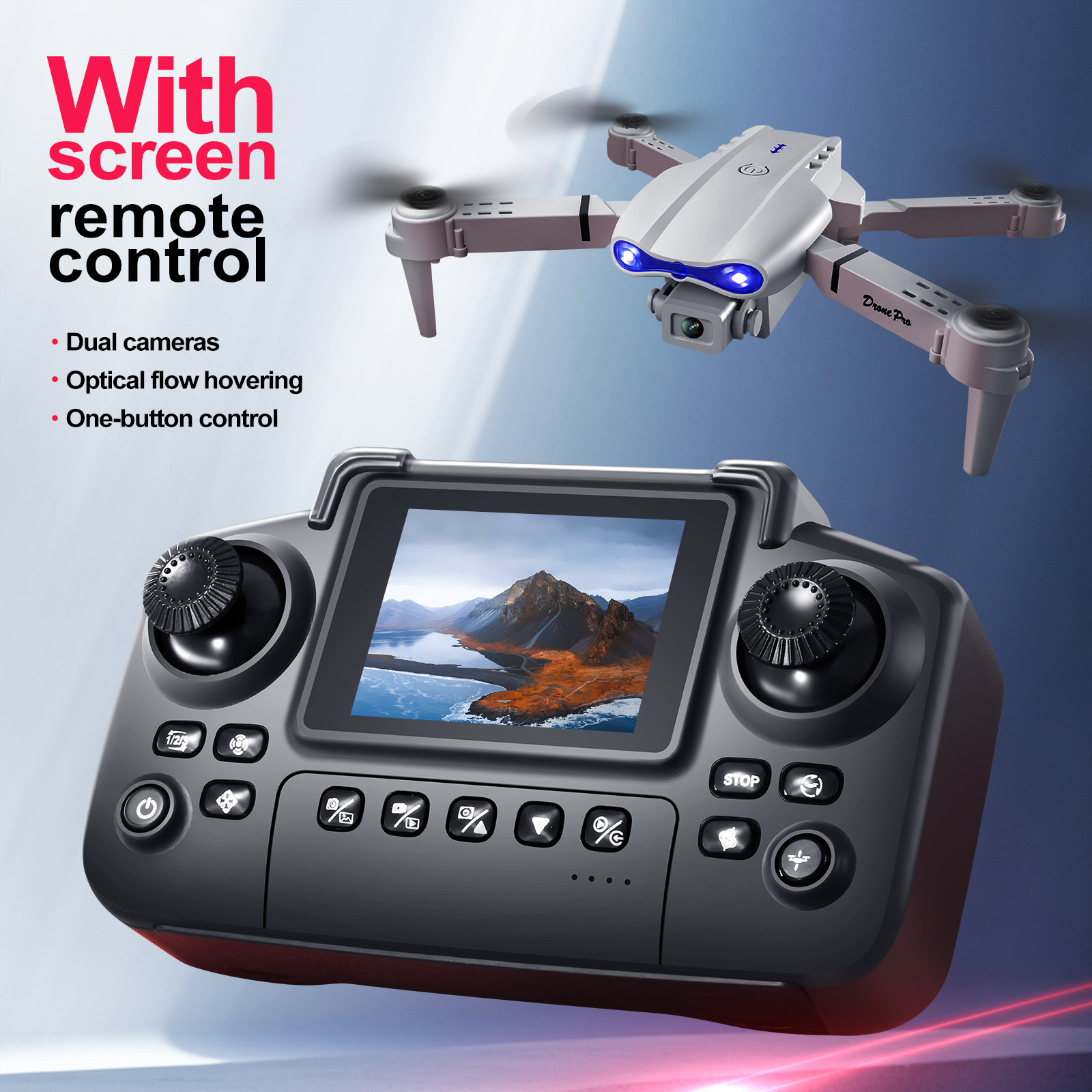 2025 New E88 E99 Upgraded Dron - Drone Camera 4K บทวิจารณ์และราคา