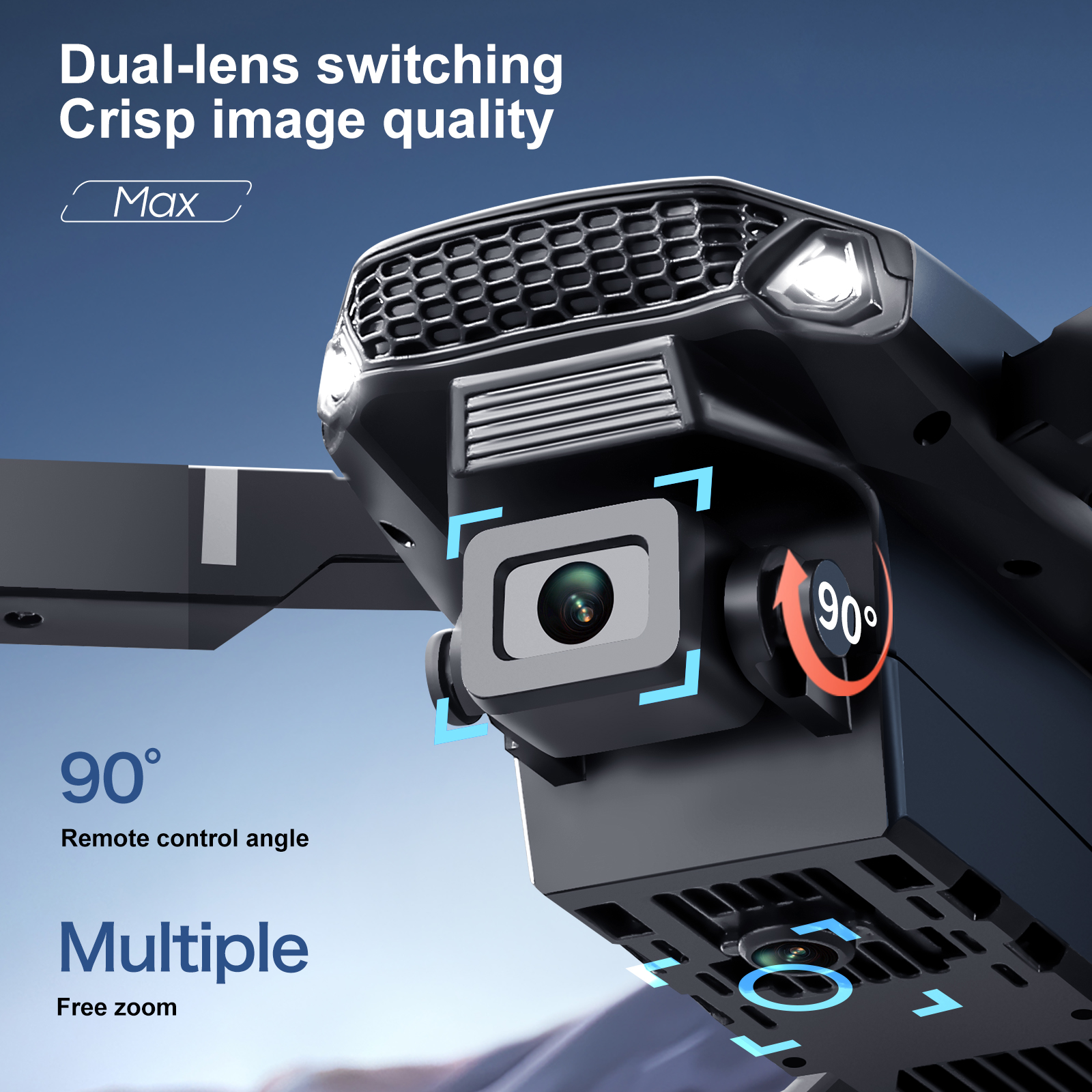 2025 New E88 E99 Upgraded Dron - Drone Camera 4K บทวิจารณ์และราคา