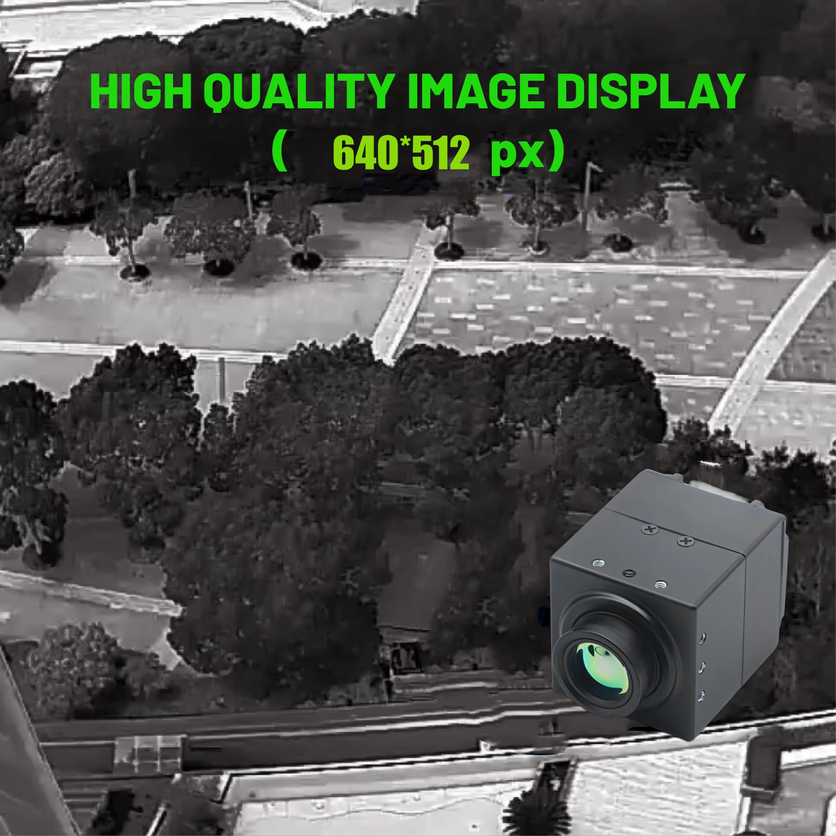 Uncooled 640x512 50Hz Radiomet - Drone Camera Thermal บทวิจารณ์และราคา