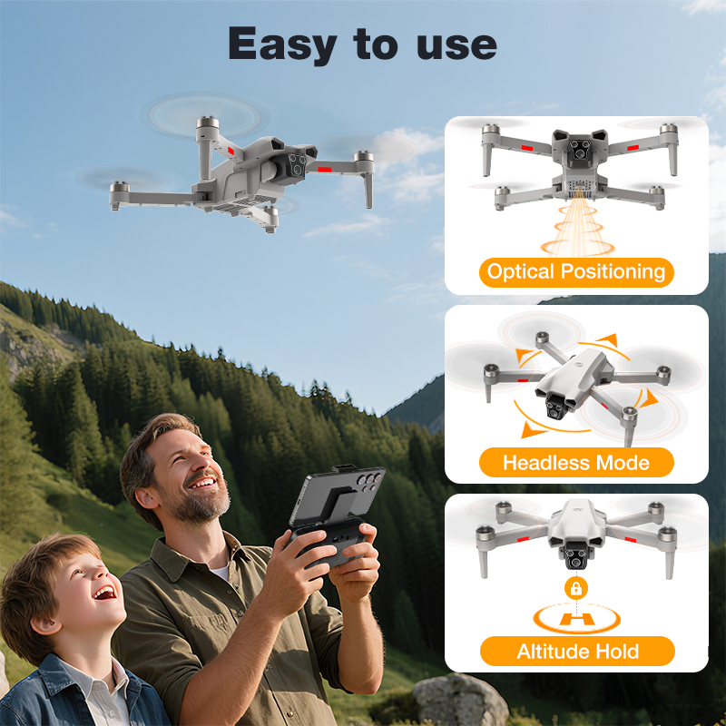 NEW Hot L017 Pro Drone Brushle - Drone Camera Professional บทวิจารณ์และราคา